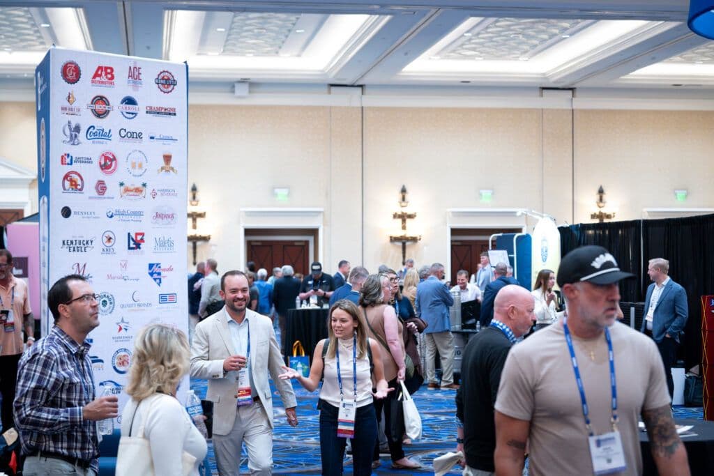 Attendees on a prior NBWA Annual Convention floor