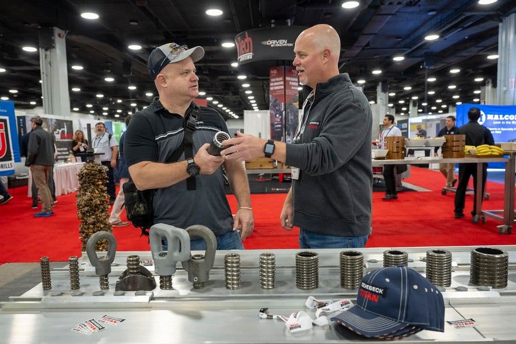 DFI50 exhibit-floor product demonstration at the 2025 DFI annual conference