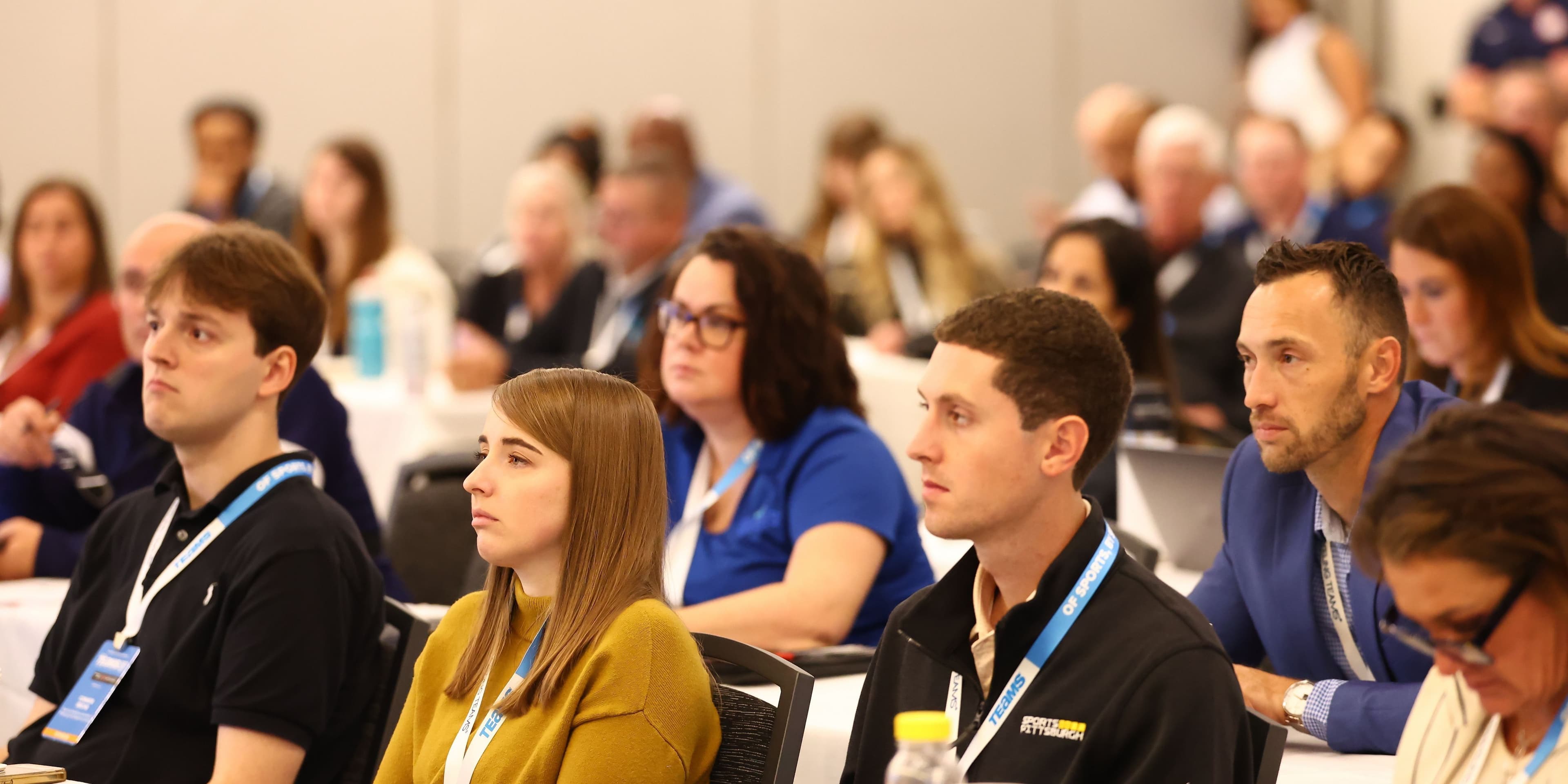 TEAMS 2025 attendees during an education session