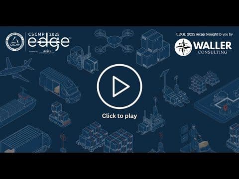 CSCMP EDGE 2026 video cover for exhibitors planning B2Brain lead capture