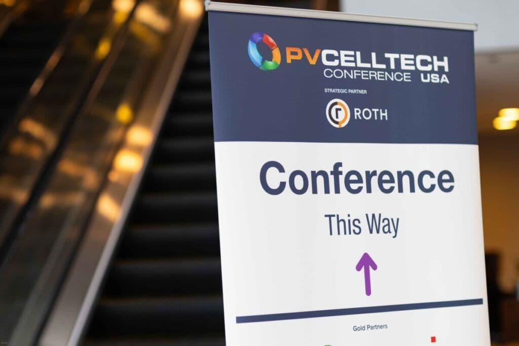 Industry leaders and policy experts speaking at PV CellTech USA 2025