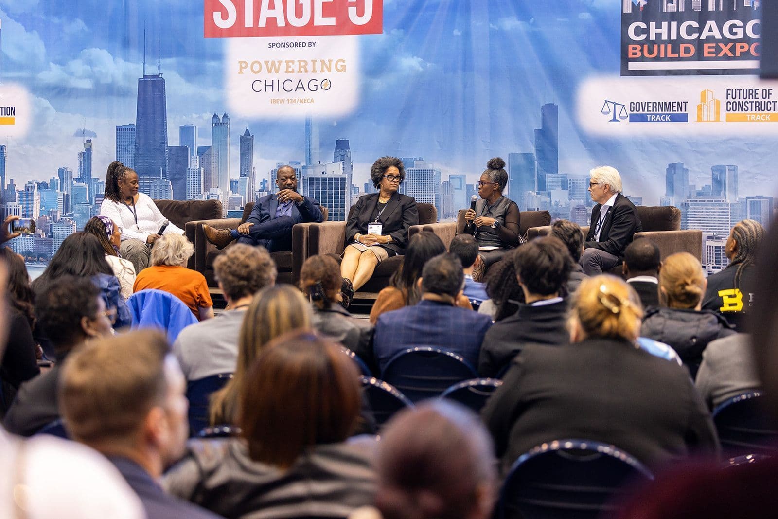 Chicago Build 2025 panel and audience