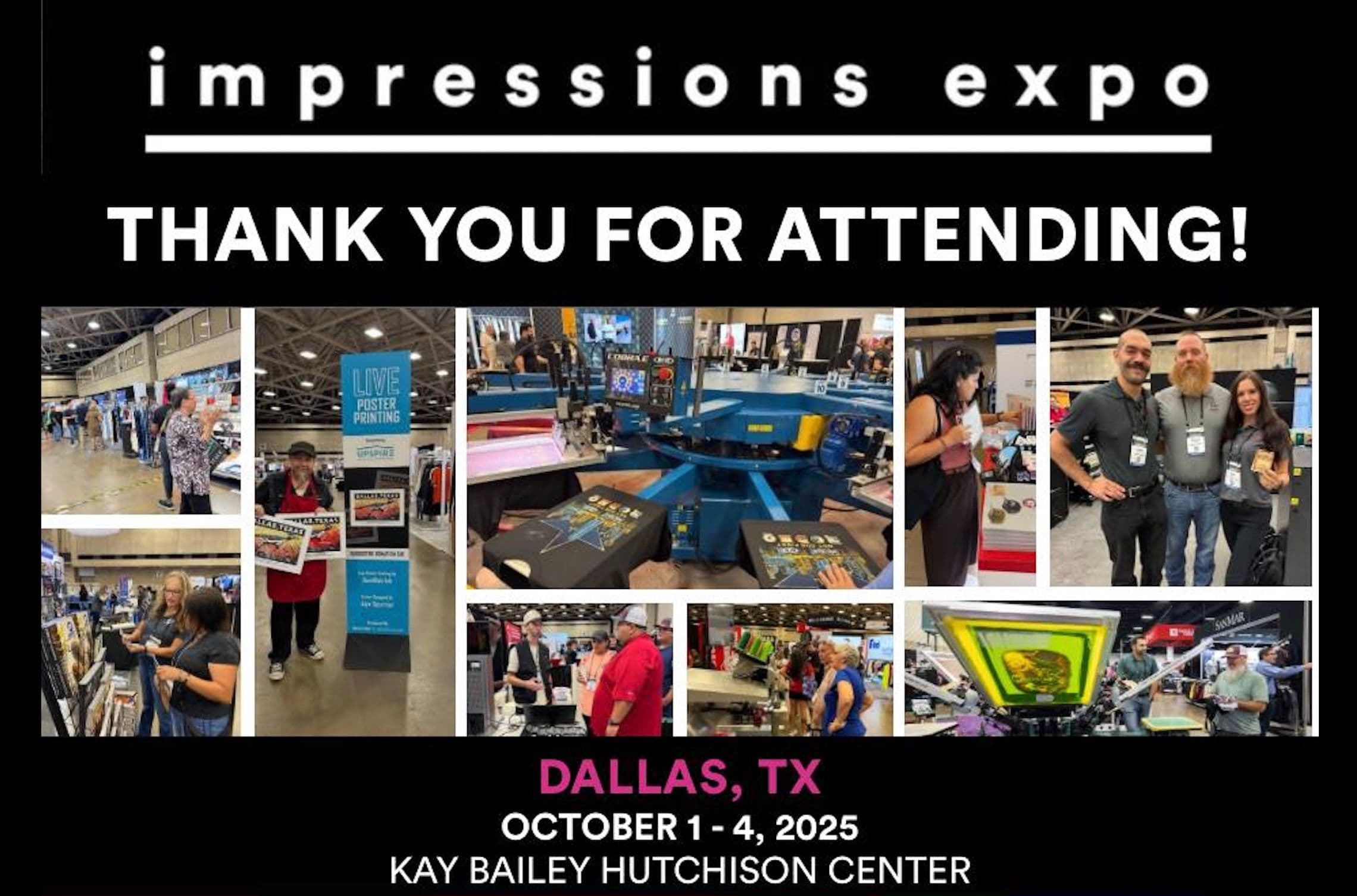 Impressions Expo Dallas 2025 floor highlights