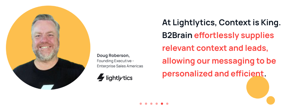 Doug from Lightlytics