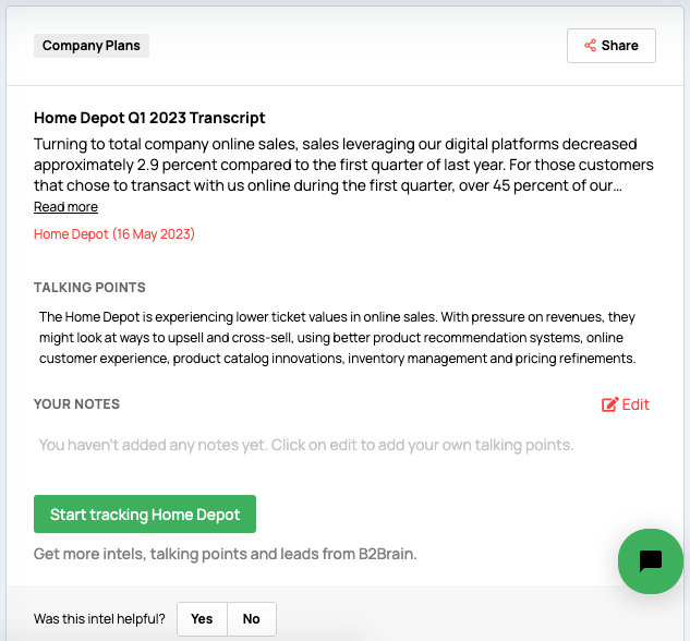 The Home Depot is seeing lower online sales