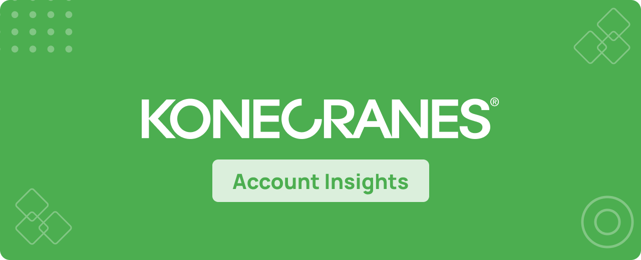 Konecranes insights for prospecting on B2Brain