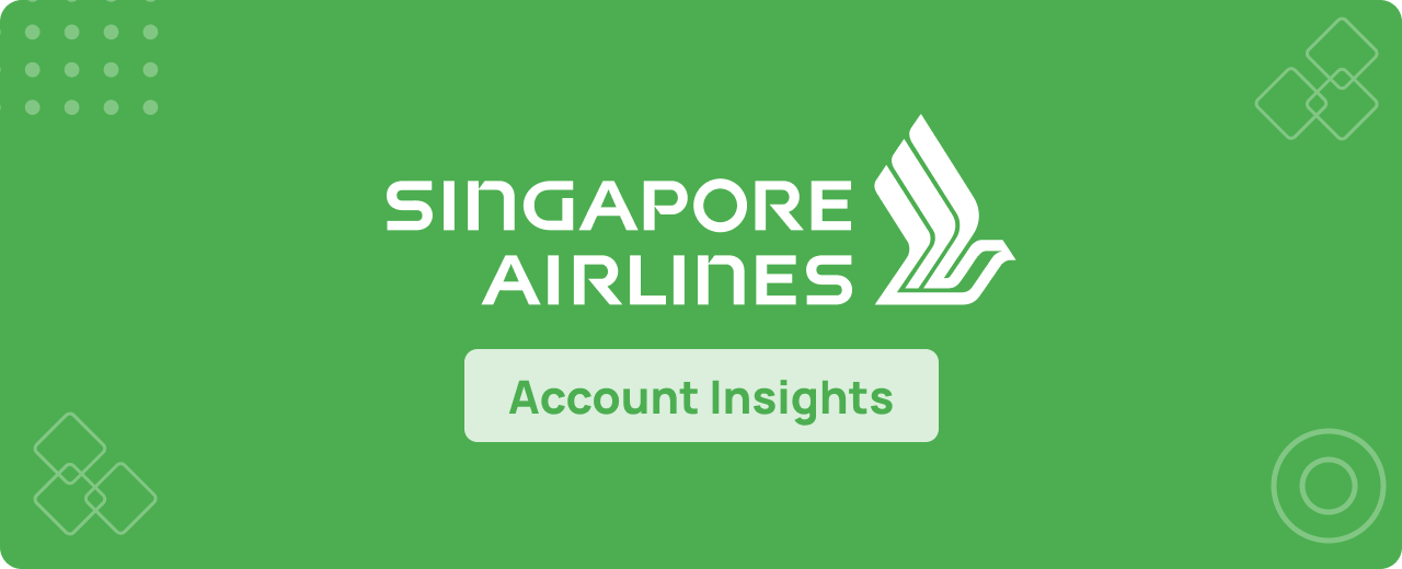 Singapore Airlines insights for prospecting on B2Brain